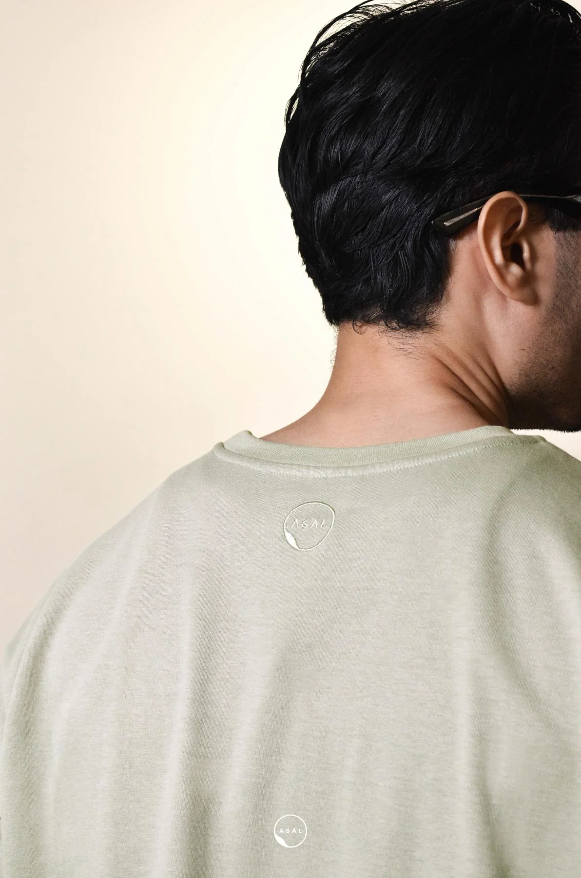 LEOS OVERSIZED T-SHIRT IN SEAGRASS - Image 3
