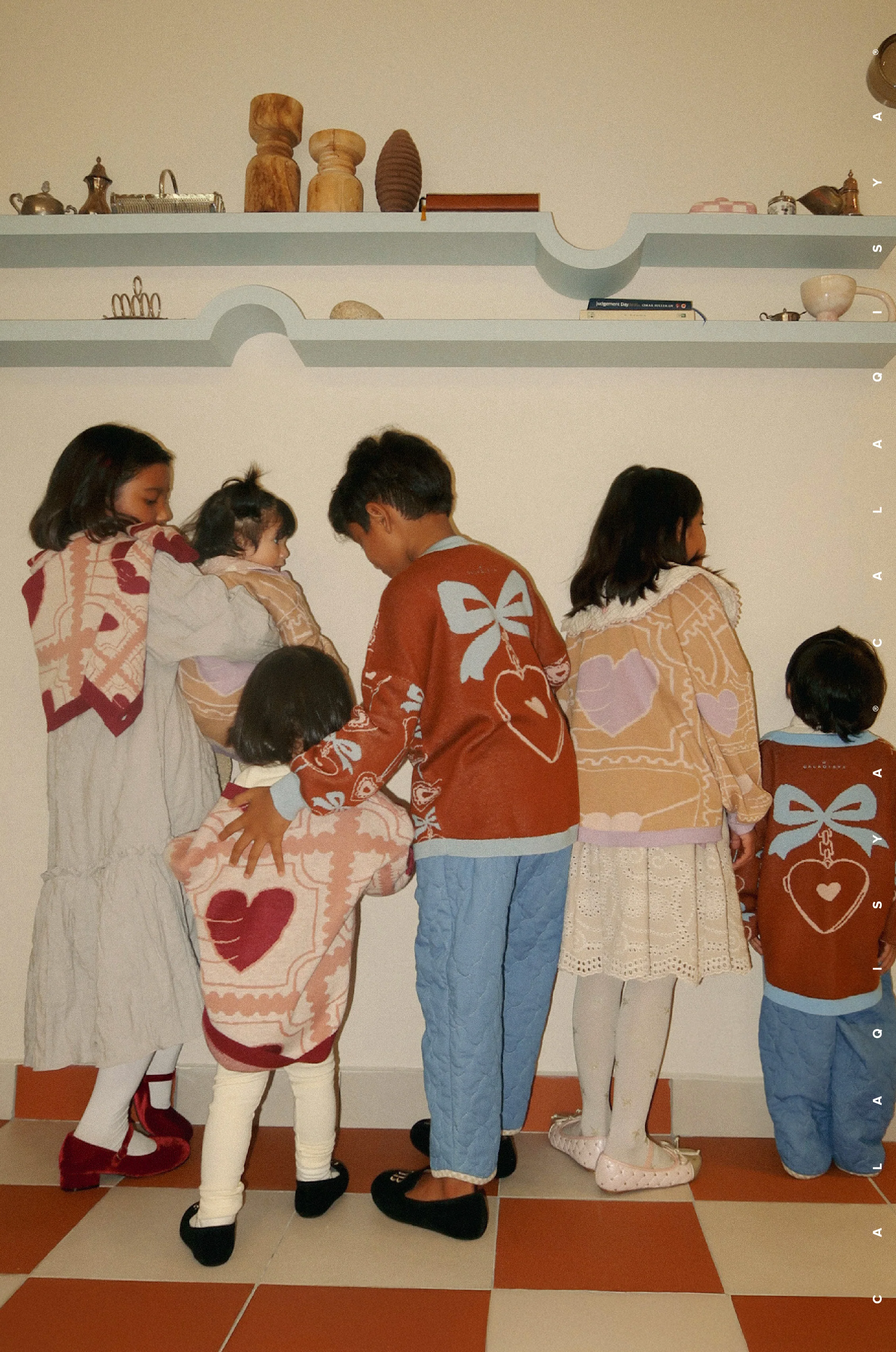 LOVE LETTERS : CARDIGAN KIDS IN DESERT MIST - Image 4