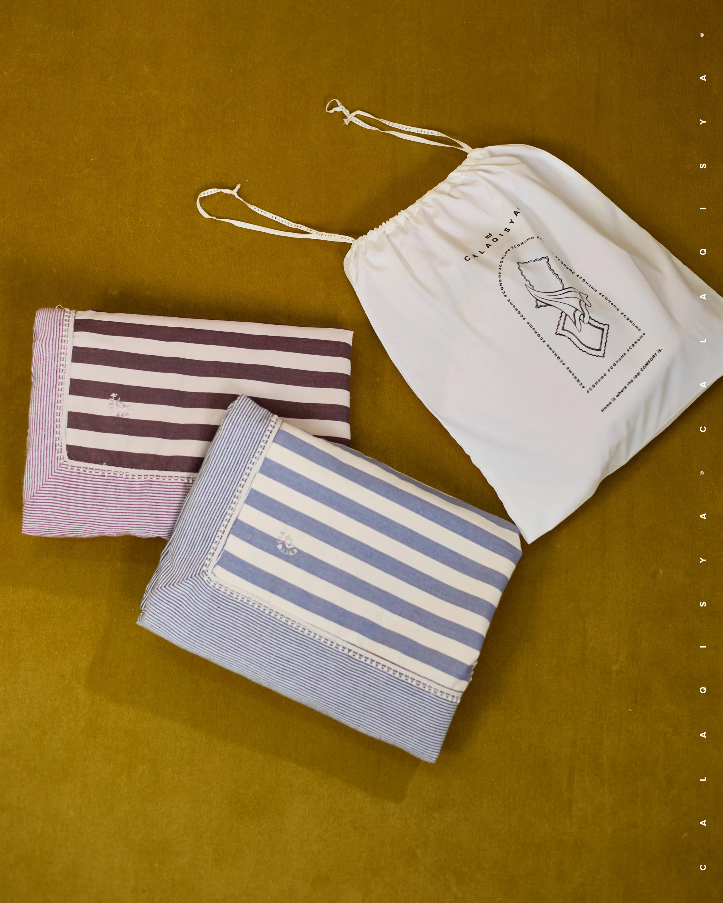 PENNY TABLECLOTH (6 SEATER) IN BLUE ICE - Image 3