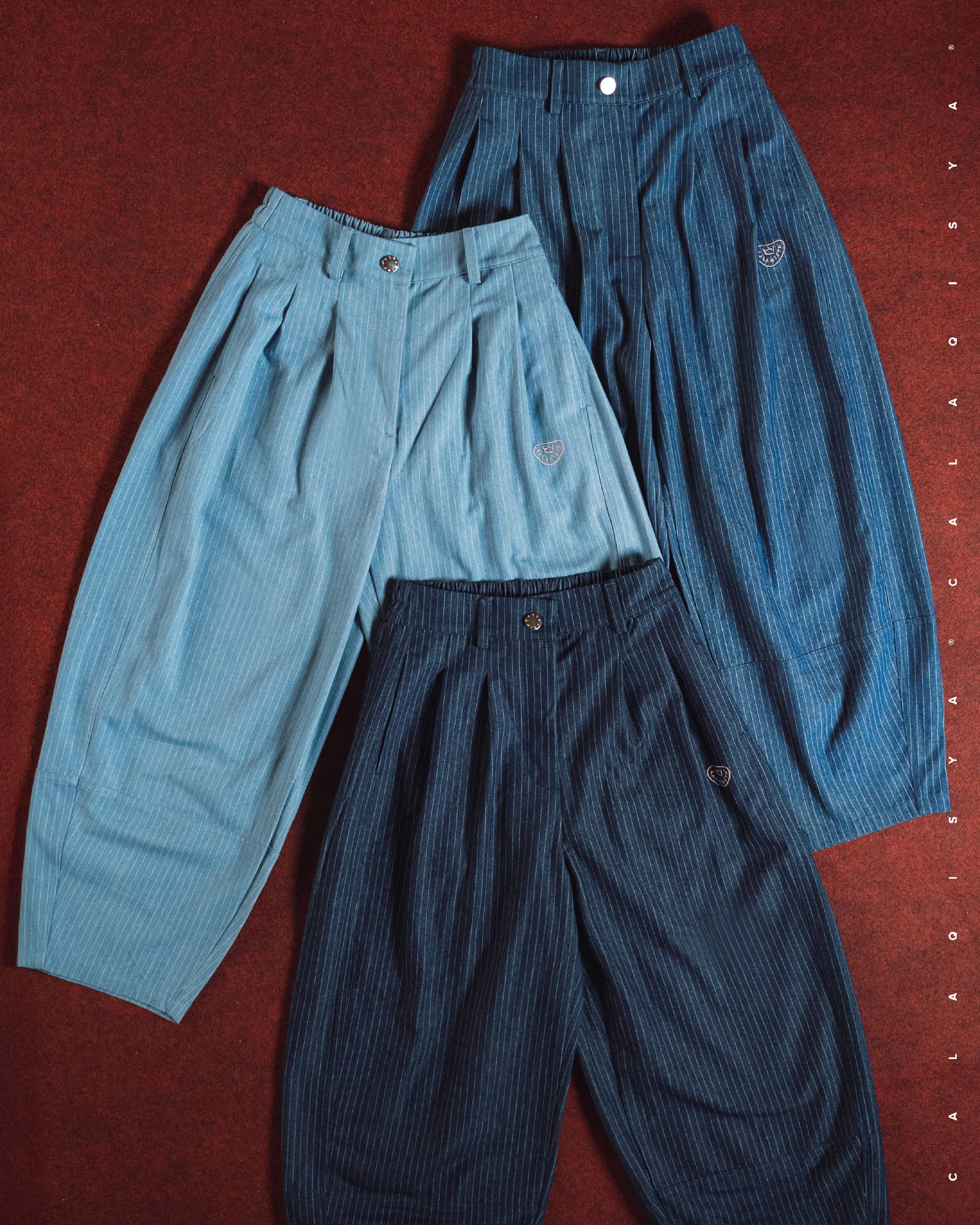 RANCH COCOON JEANS IN DARK BLUE DENIM - Image 4