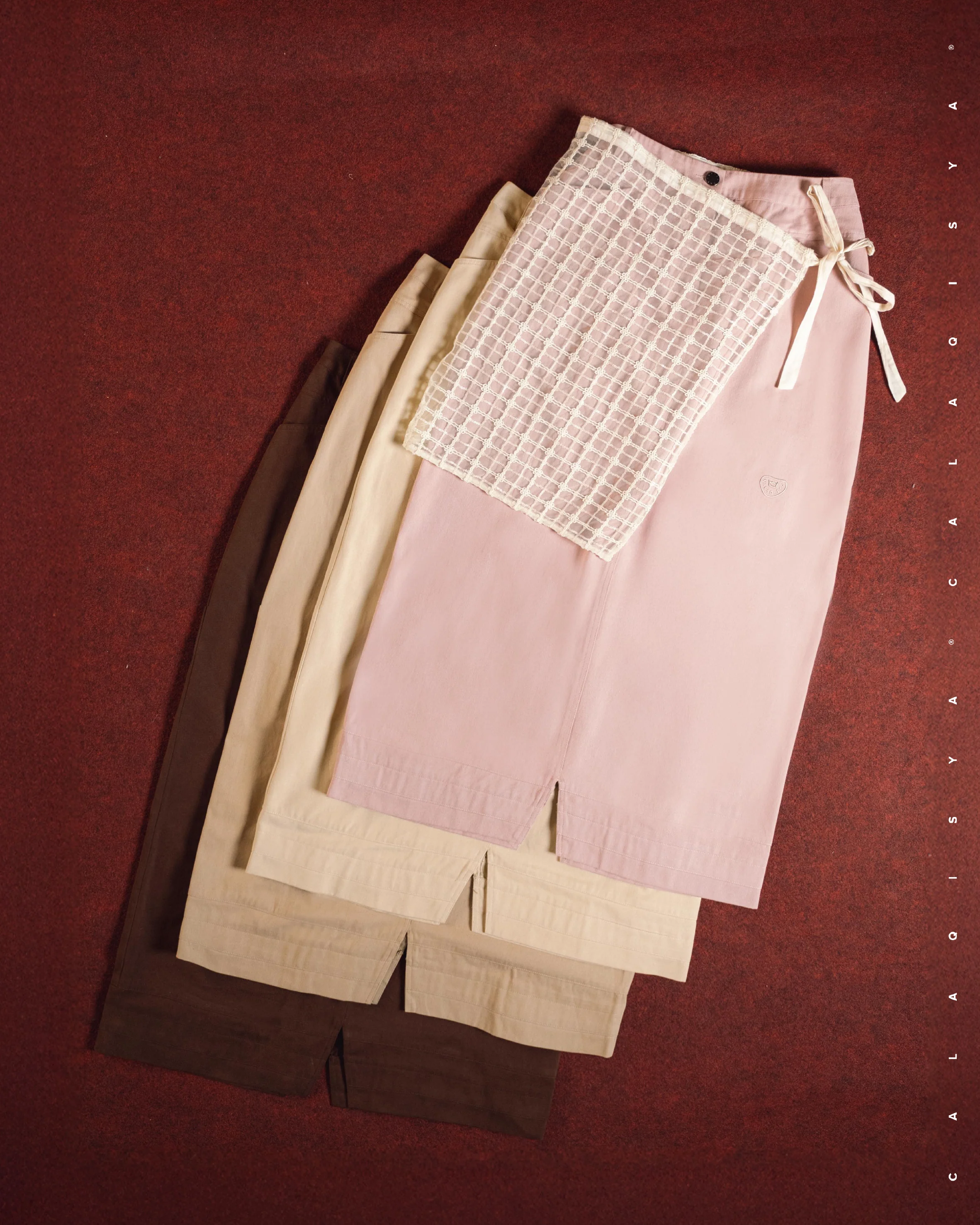 RANCH COOP SKIRT 2.0 IN SHORTBREAD - Image 4