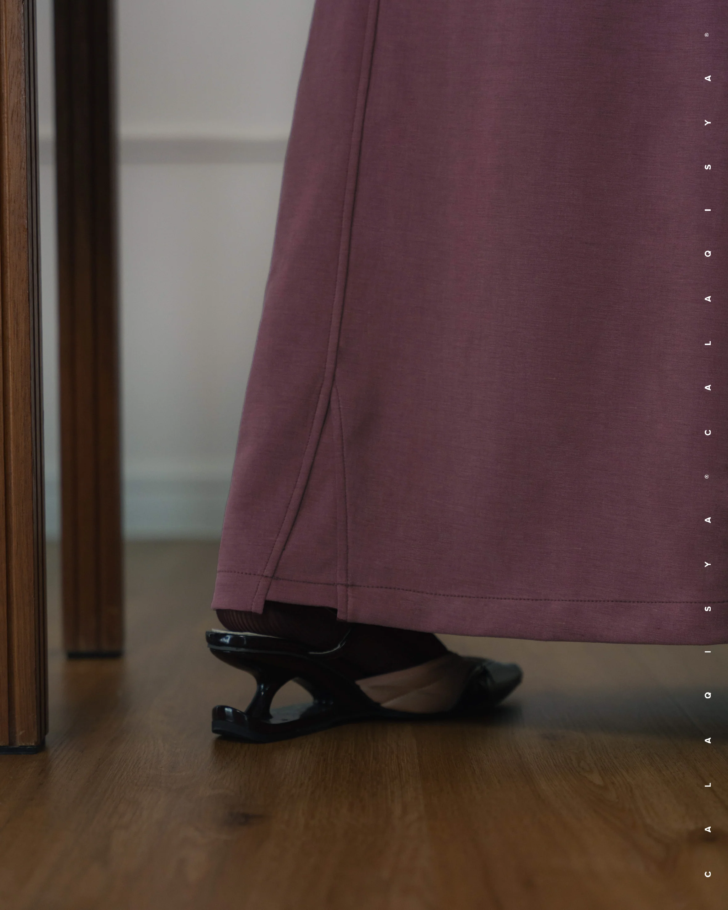 RUSH BREEN SKIRT IN CRUSHED BERRY - Image 4