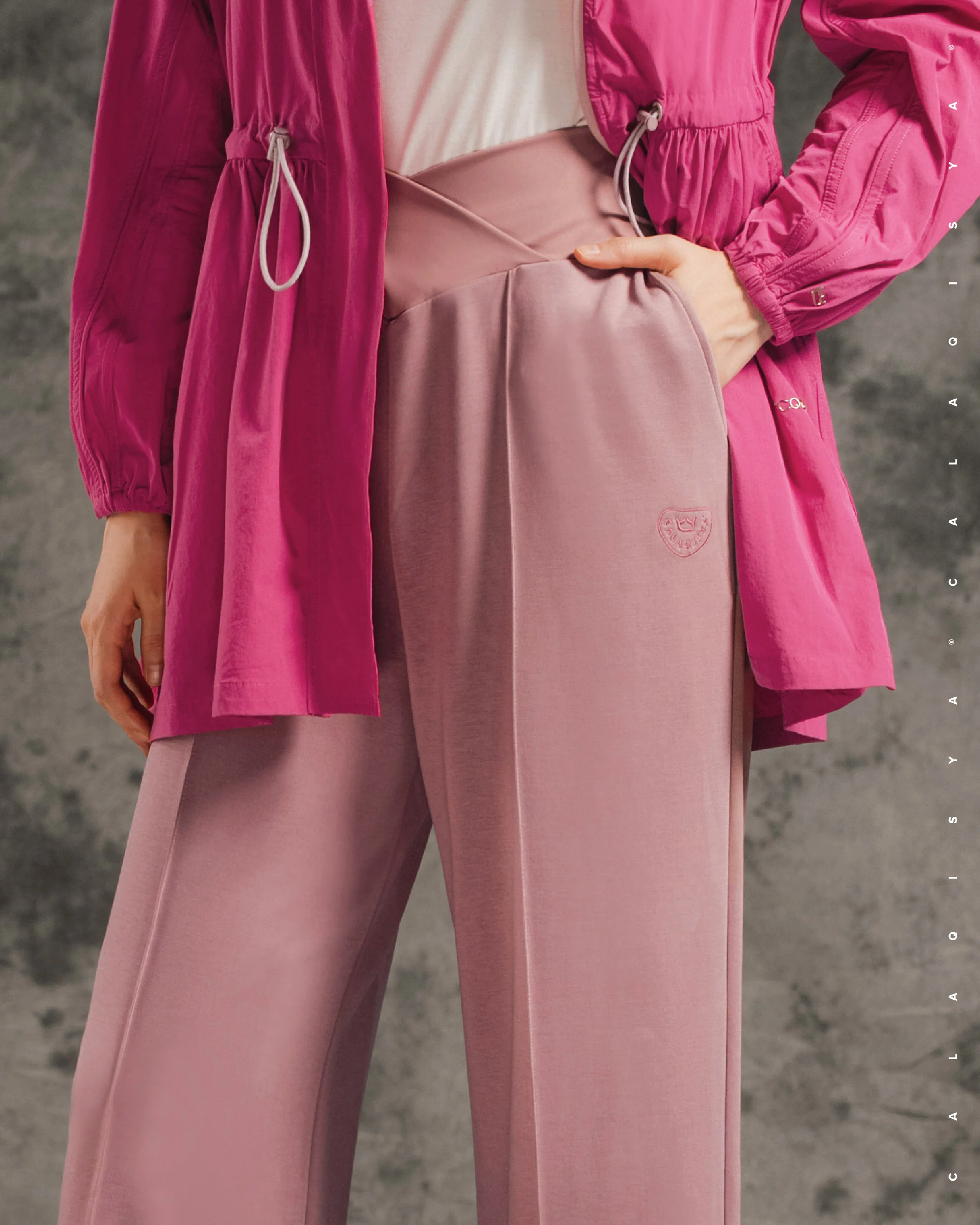 RUSH CROSS PANTS IN NOSTALGIA ROSE - Image 3
