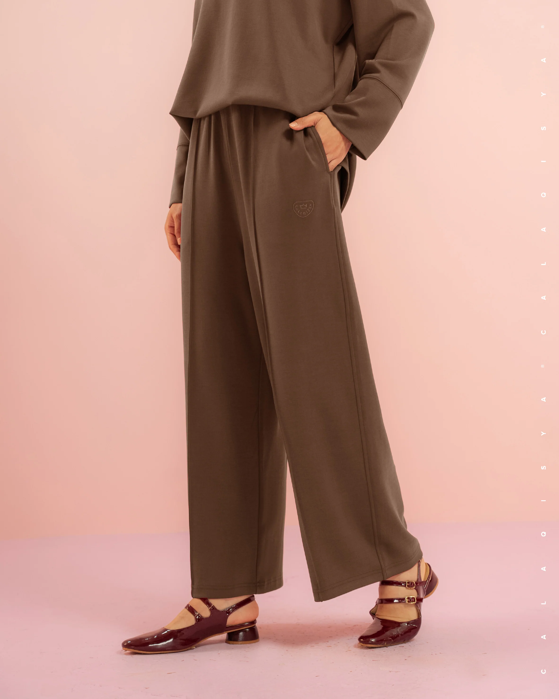 RUSH PANTS 2.0 IN FONDUE FUDGE