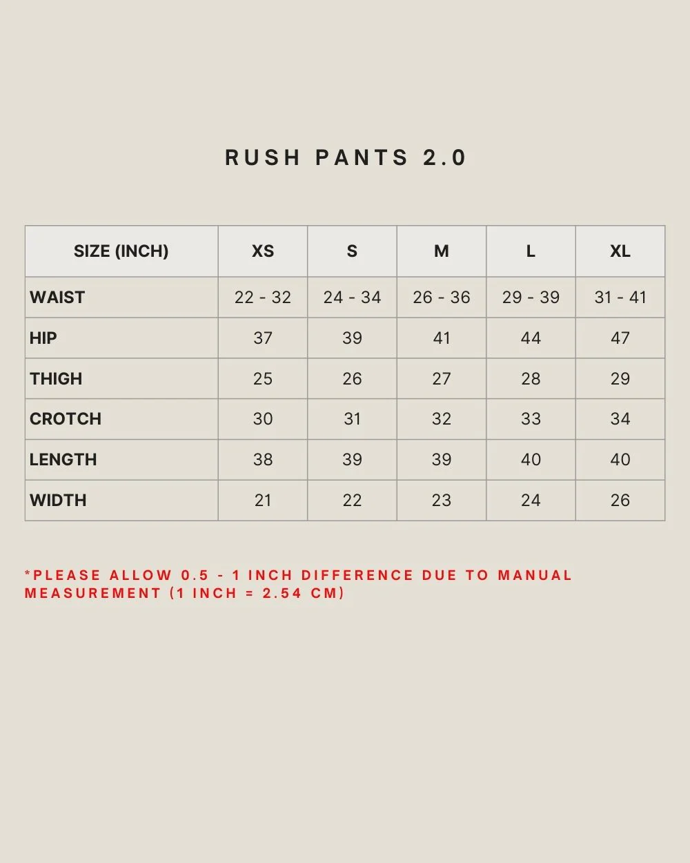 RUSH PANTS 2.0 IN BUTTERCREAM - Image 6