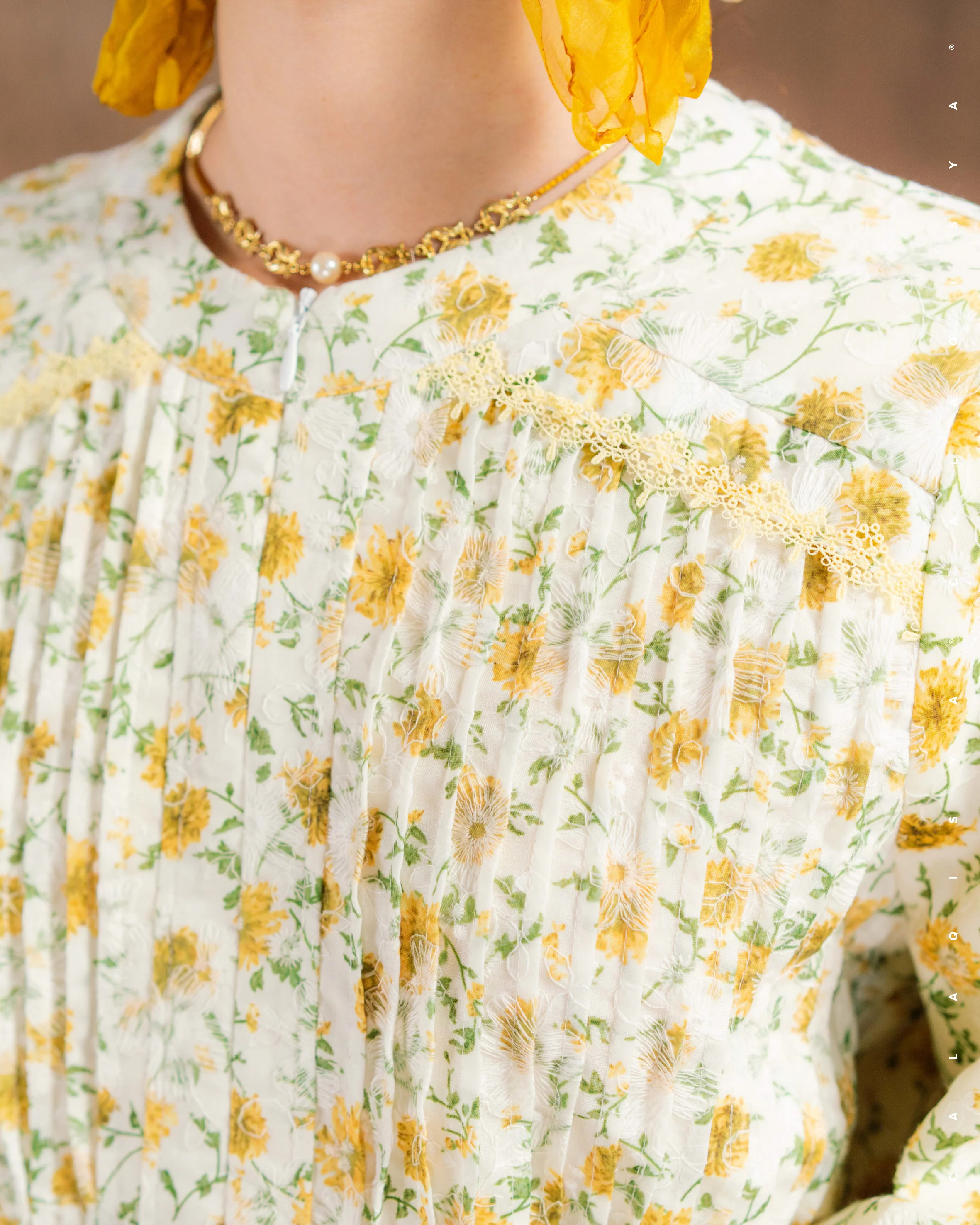 SAGEE IN CREAMED CORN (FULLY LINED) - Image 4