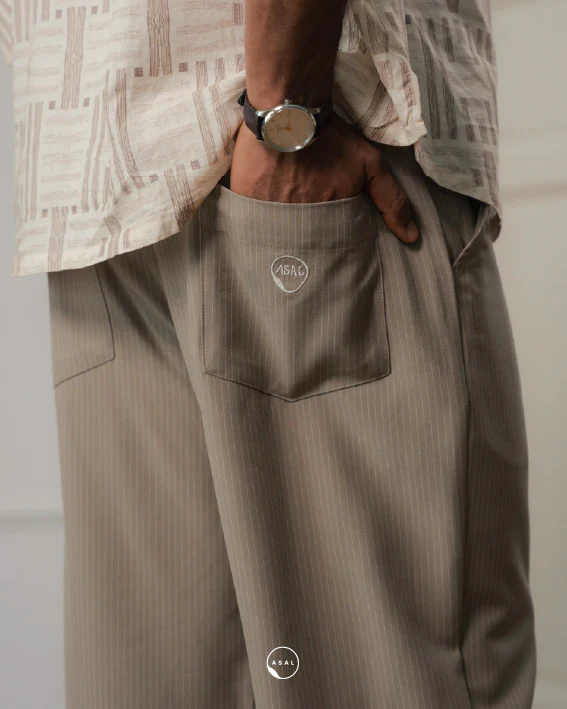 ASAL SHIFT PANTS IN BISCOTTI - Image 3