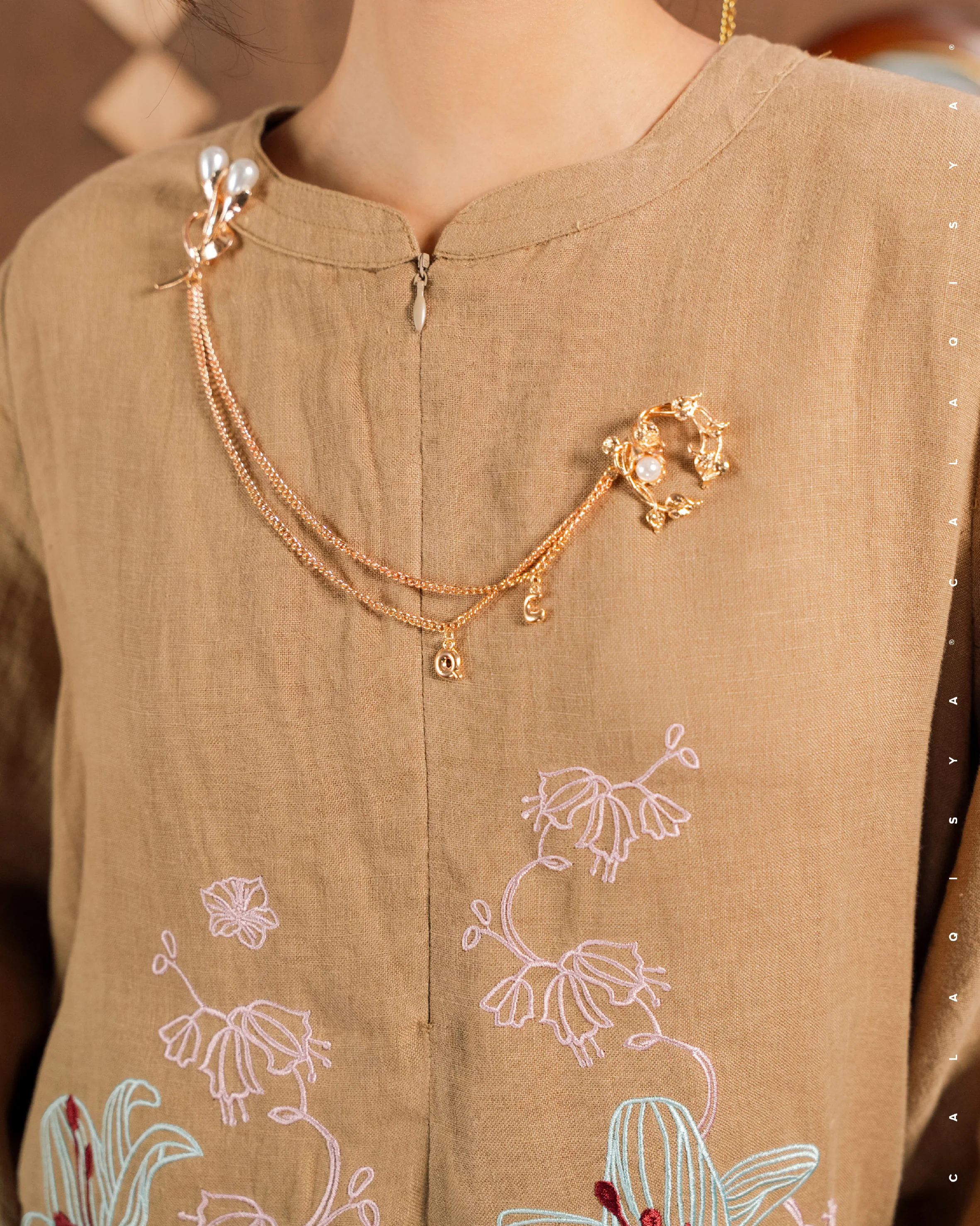 SORAYA (100% LINEN) IN THRUSH