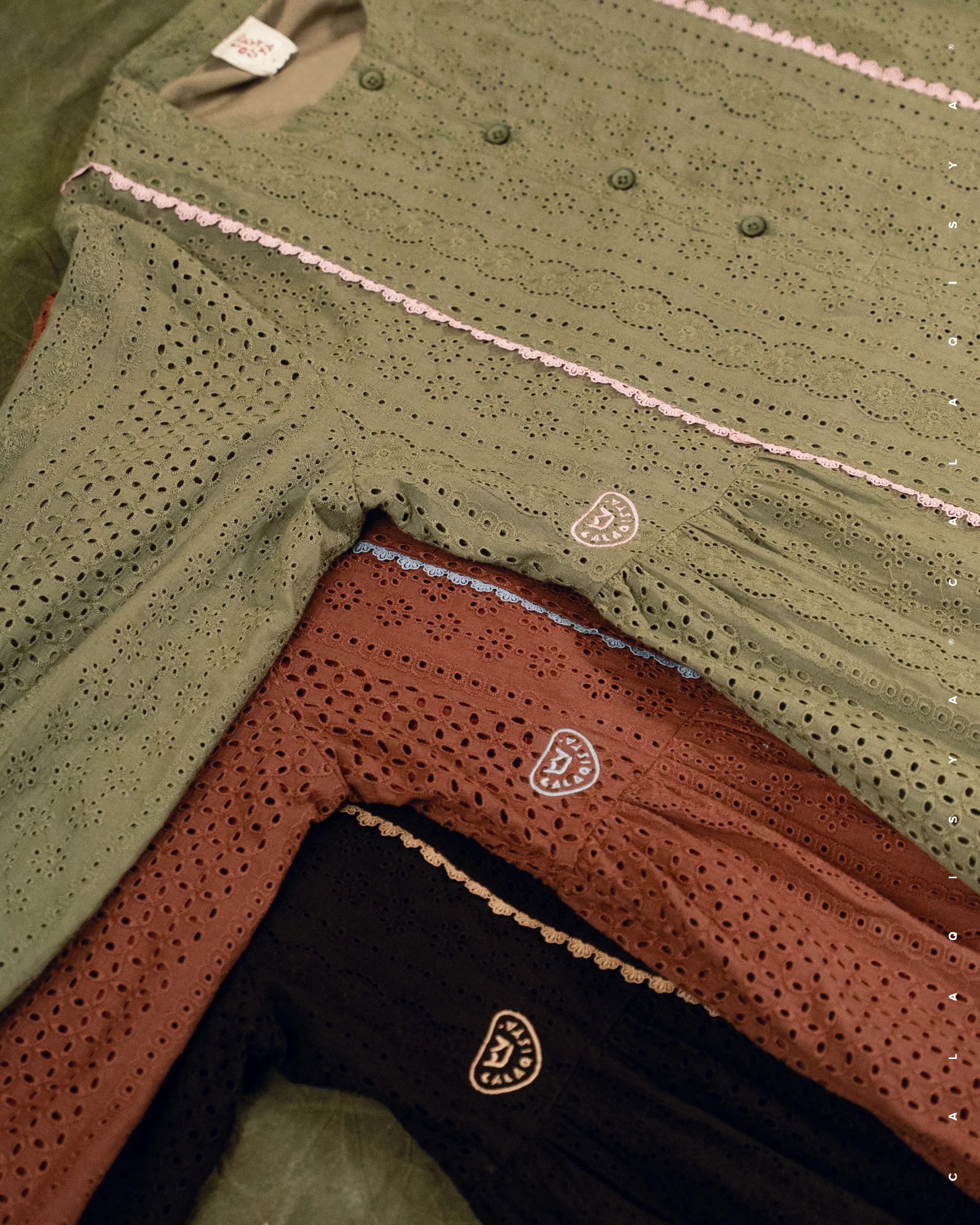 FM UNEARTHLY DIARIES PASTURE DRESS IN BURNT OLIVE - Image 5